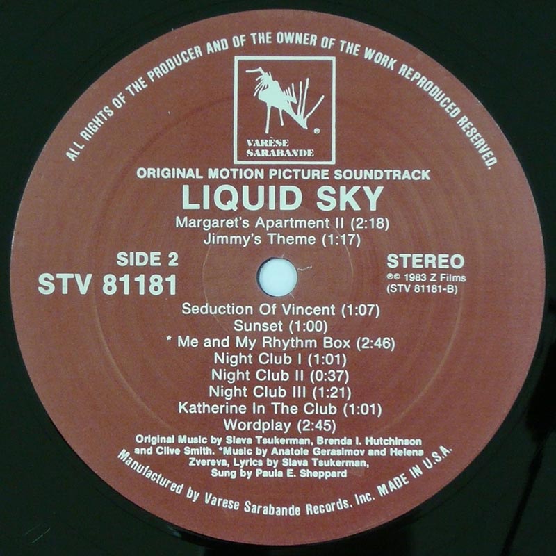 manual of errors SONOTA [ OST / Liquid Sky ]