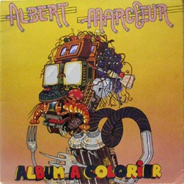 Albert Marcoeur/Album a Colorier