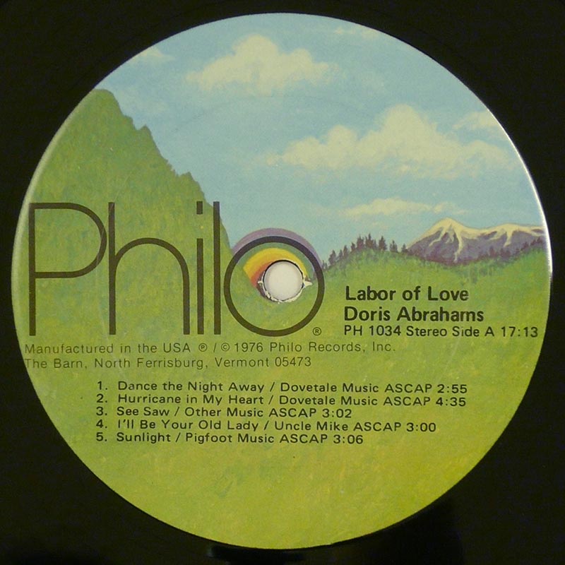 manual of errors SONOTA [ Doris Abrahams &frasl; Labor of Love ]