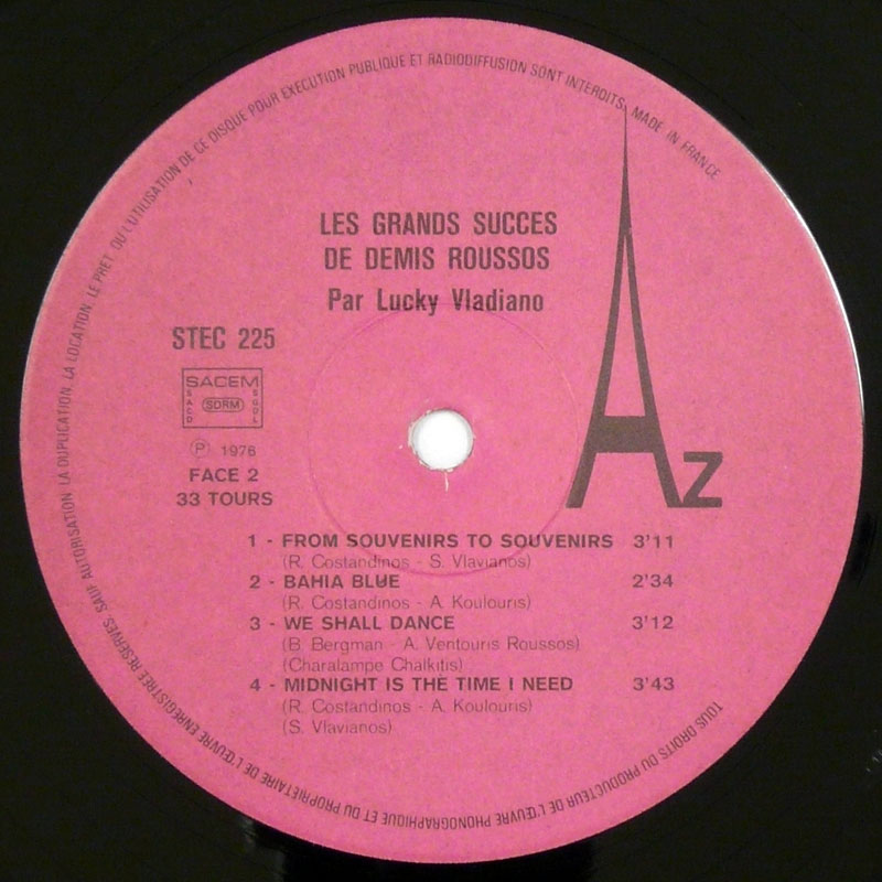 Lucky Vlaviano LP Lucky (Translucent Splatter) LP | Ambient Inks